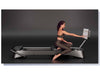 frame fitness pilates reformer midnight with touchscreen side view