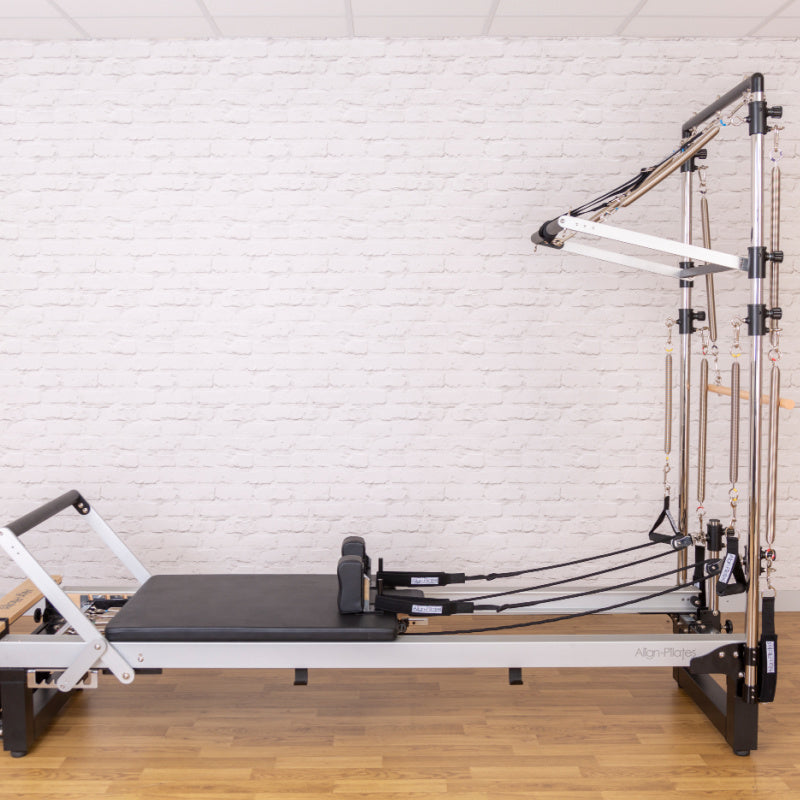 Align-Pilates A8-Pro Reformer Half Cadillac side view