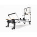 Products Align-Pilates C8-Pro Pilates Reformer With Half Cadillac Diagonal White Background