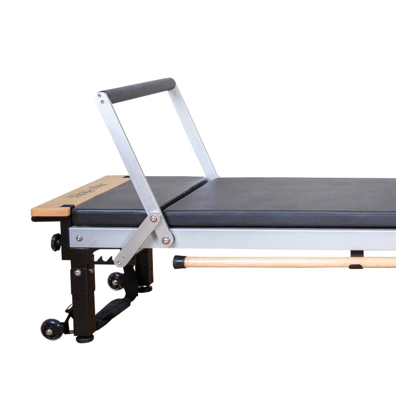 Align-Pilates Platform Extender For C-Series Reformer with reformer side view white background