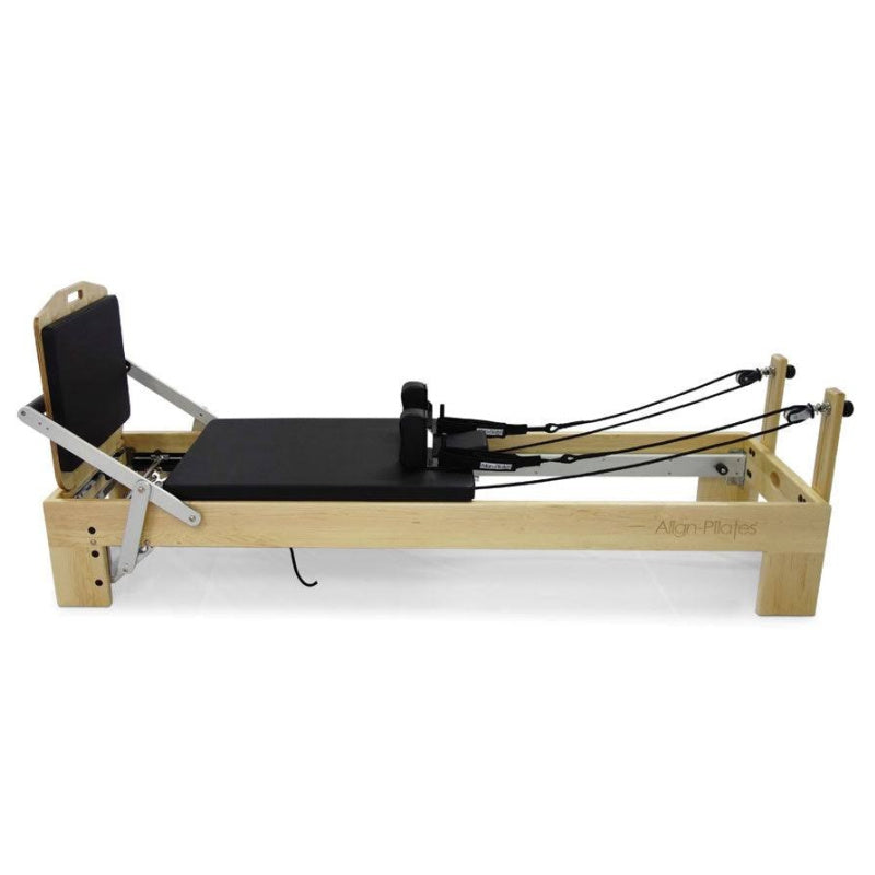 Align-pilates M8-Pro jump board with reformer side view