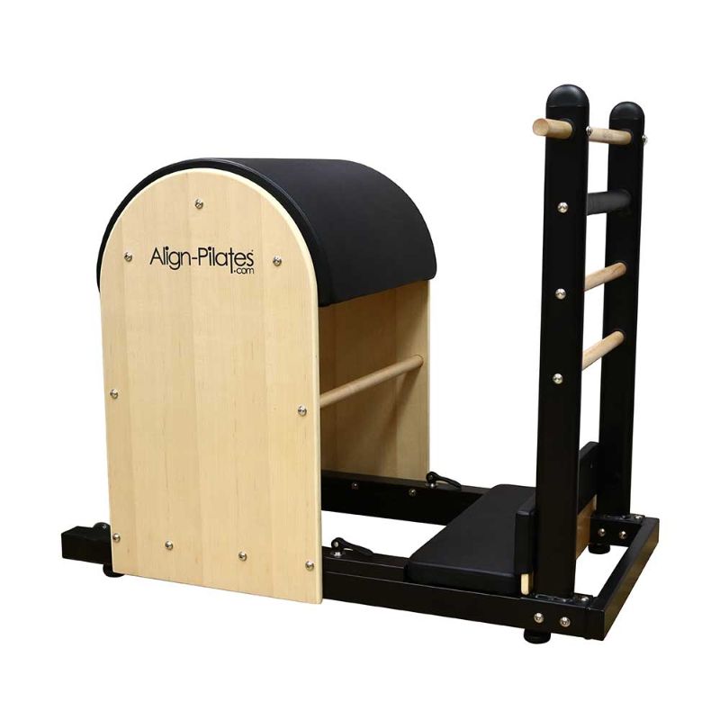 Align-Pilates Ladder Barrel White Background Side View