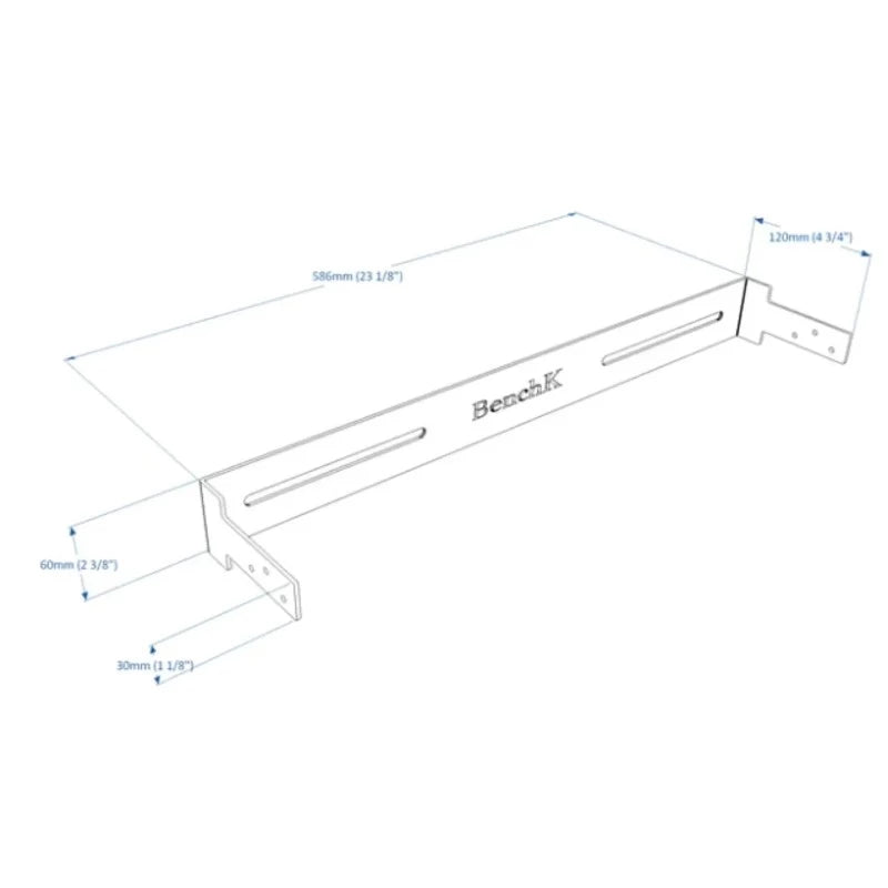 BenchK Wall Bracket for Wood Swedish Ladder Dimensions