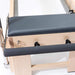 Elina Pilates Elite Cadillac Reformer grey upholstery footbar