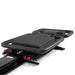 Lagree Fitness Microformer platform close up diagonal view white background